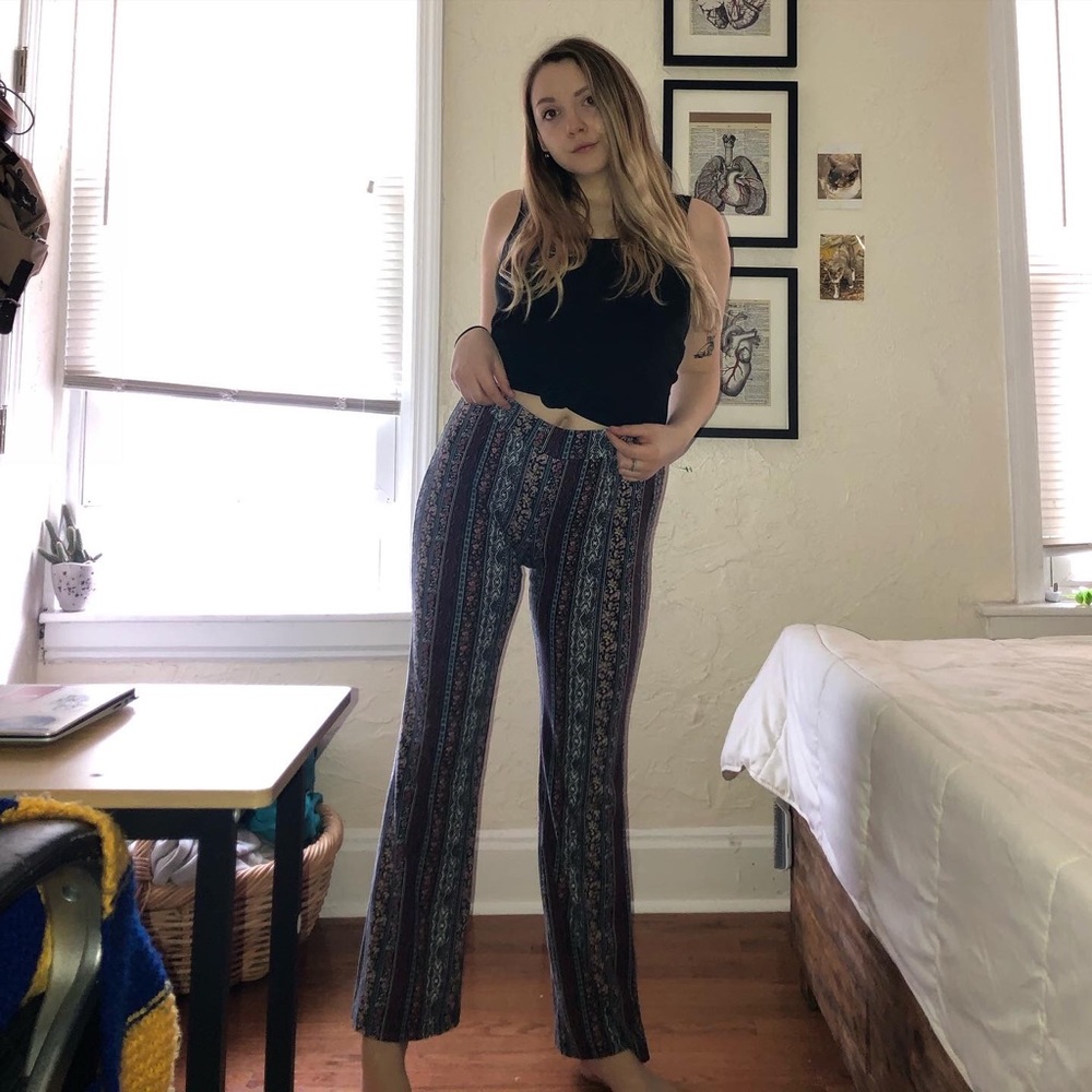 Boho flare pants